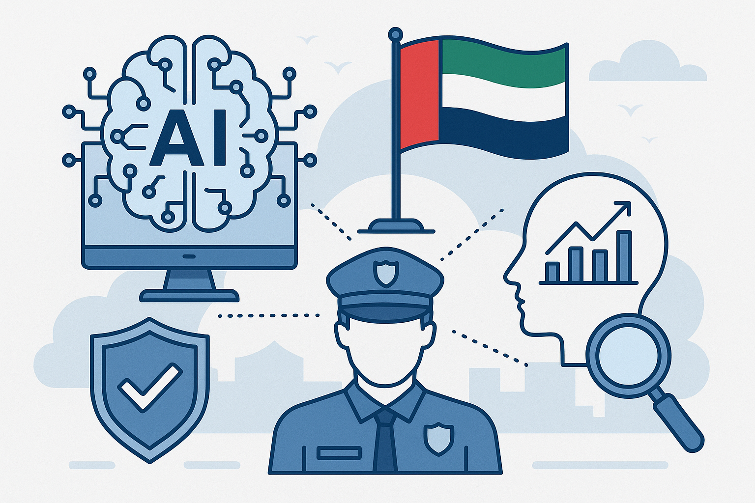 الذكاء الاصطناعي والتحليل الامني