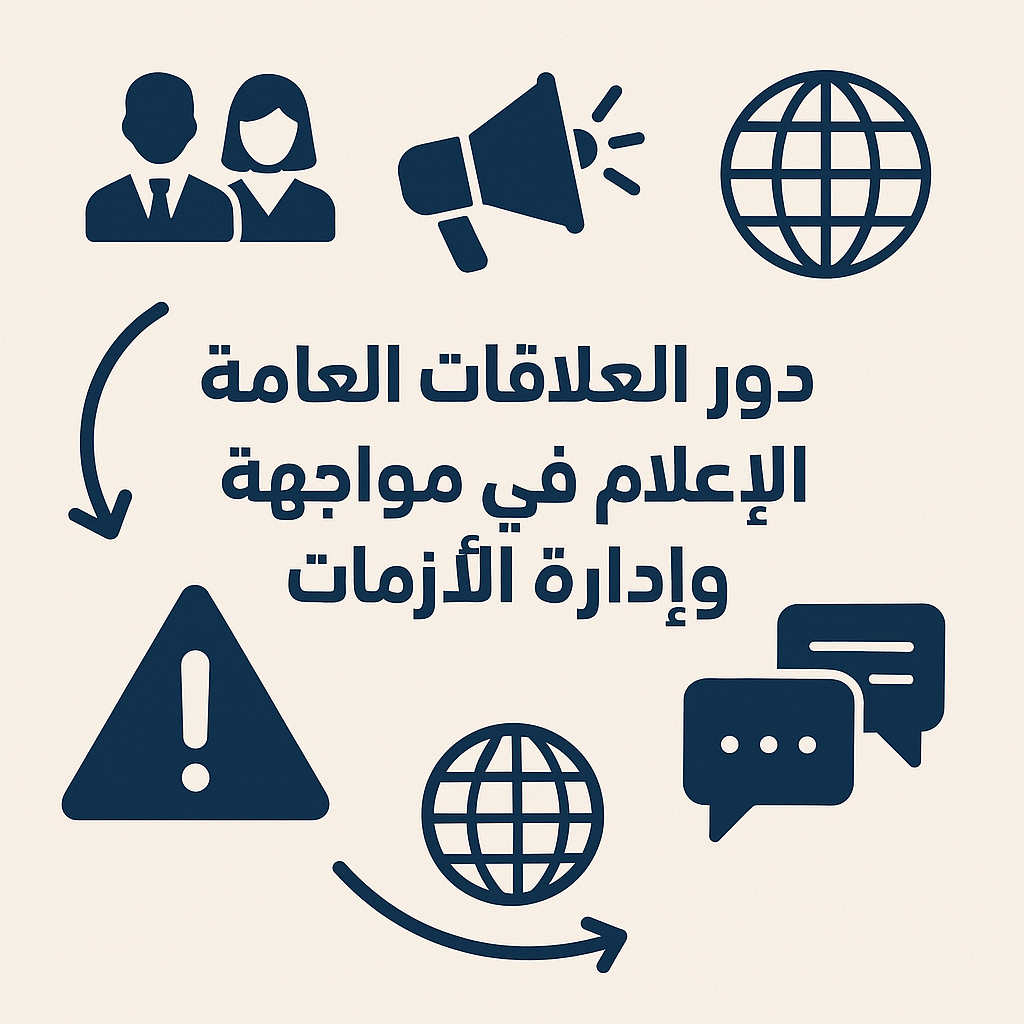دور العلاقات العامة والإعلام في مواجهة وإدارة الأزمات