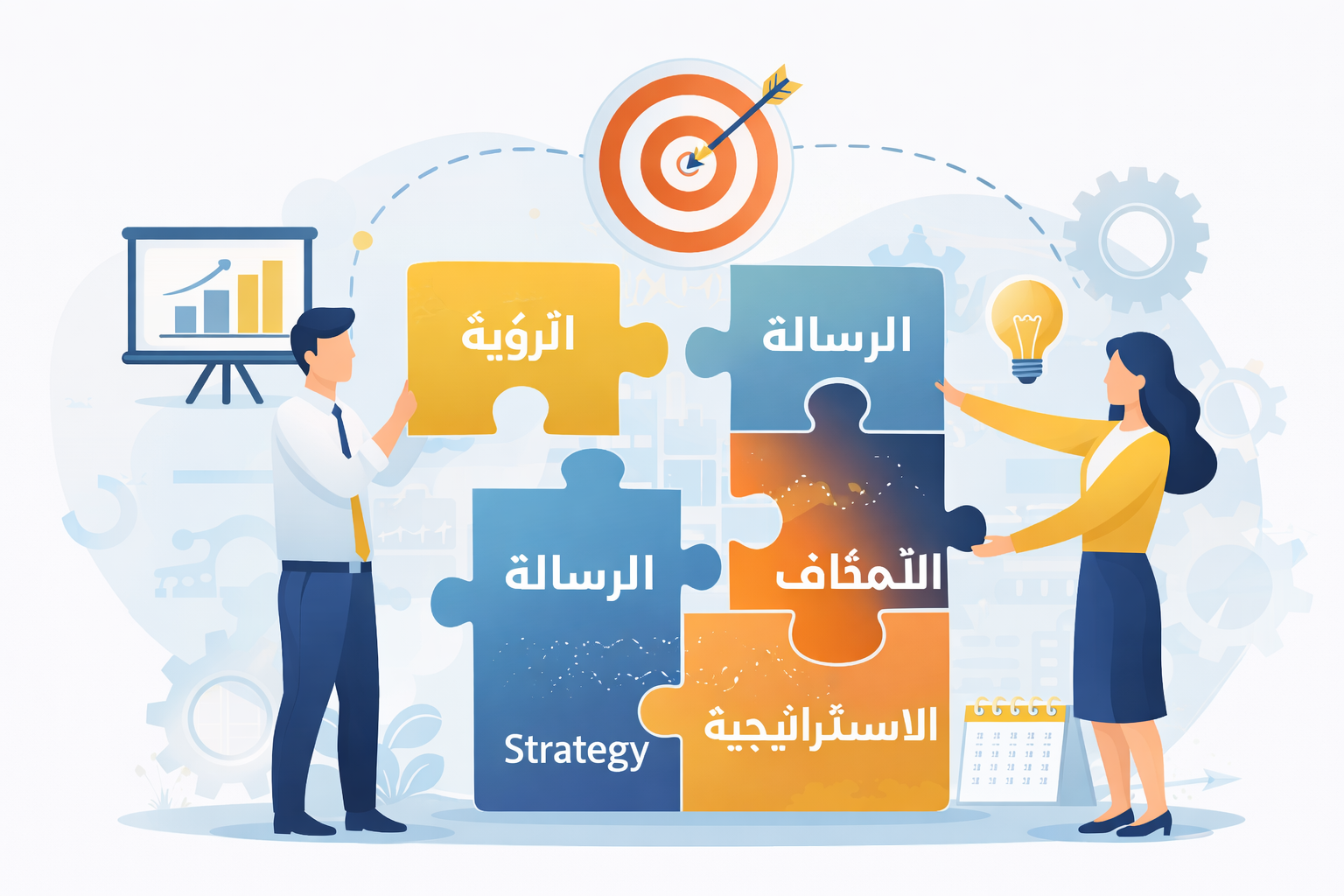 تحقيق الأهداف الاستراتيجية ومحددات الهياكل التنظيمية